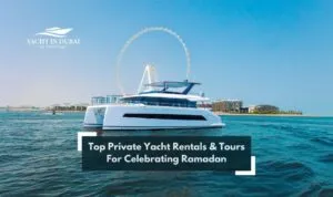 Yacht Rental Dubai | Yacht Tour Dubai Marina Blog Banner by Yacht in Dubai