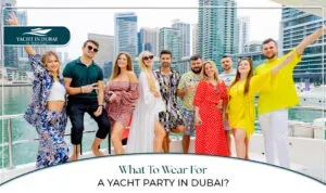 Yacht party Dubai | Dubai yacht party outfit Blog Banner By Yacht in Dubai