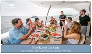 Host Events on Yacht | Team Building Activities to Try on Yacht Blog Banner By Yacht in Dubai
