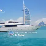 Yacht Tour Route in Dubai | Dubai yacht tour route Blog Banner by Yacht in Dubai